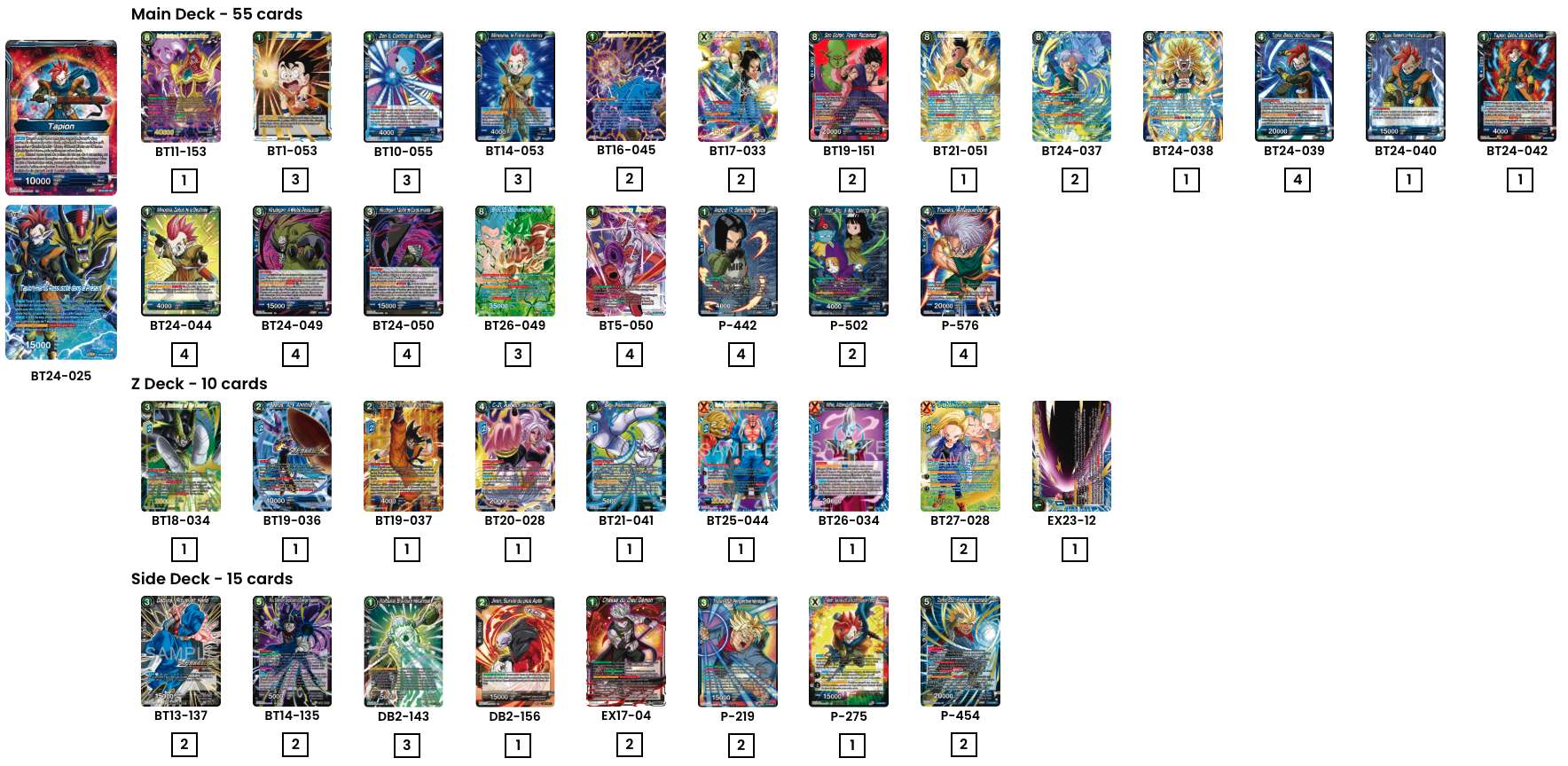Decklist image · Randoms