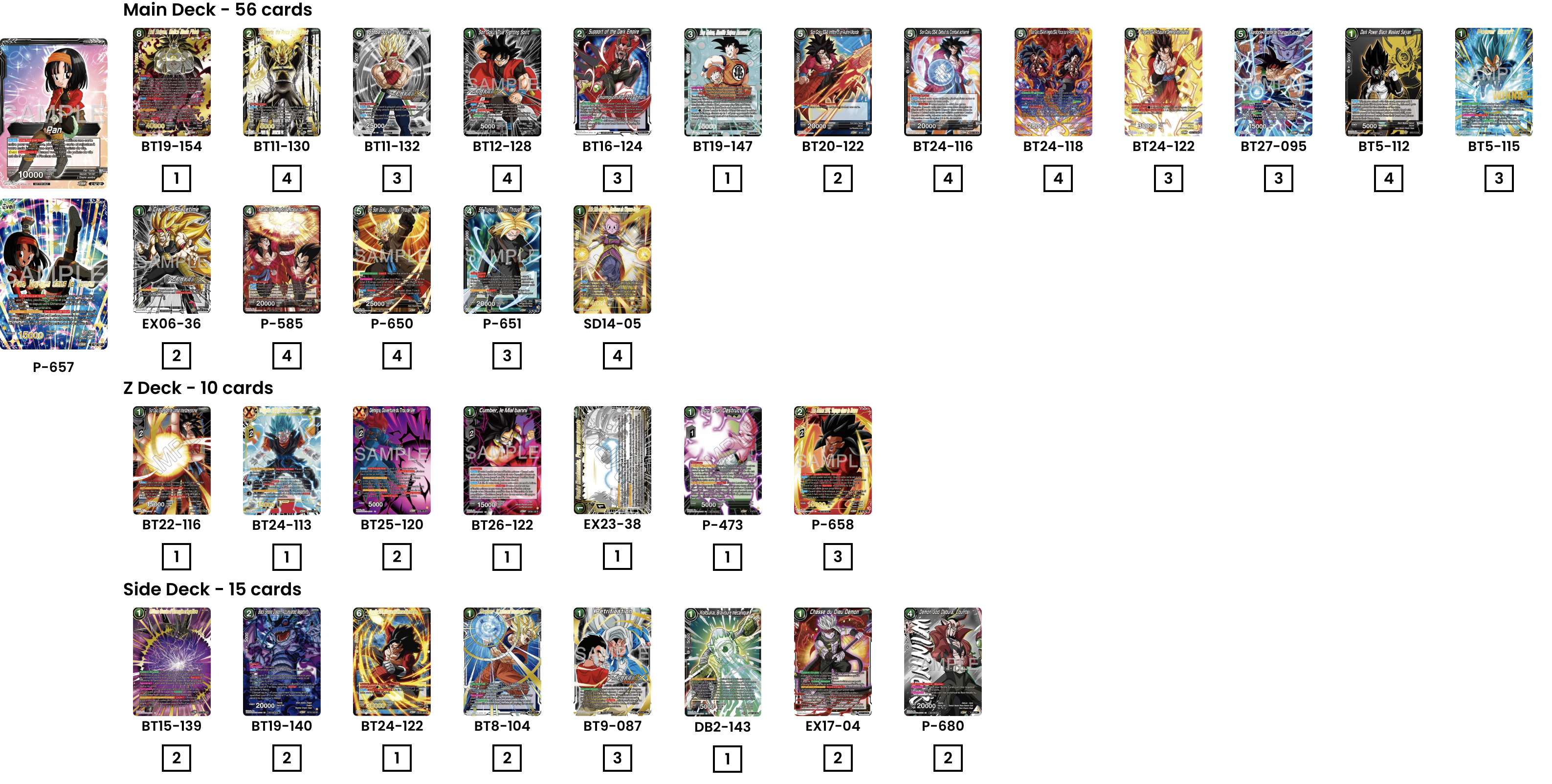 Decklist image · Xorome