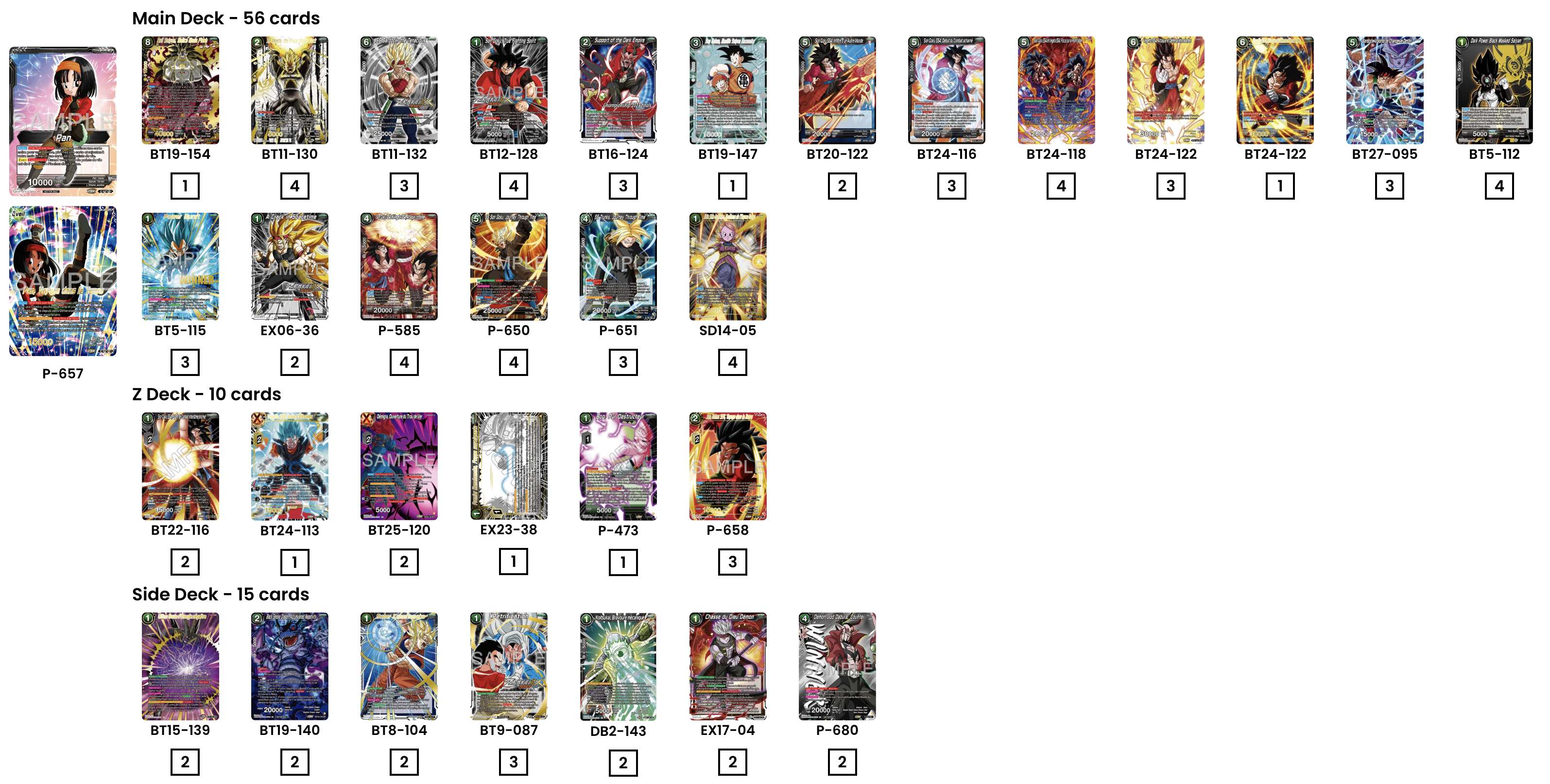 Decklist image · Majin