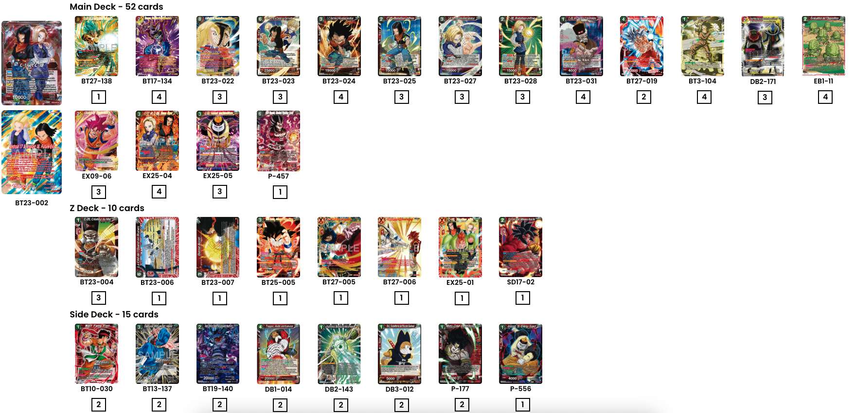 Decklist de TheyCallMeFriend