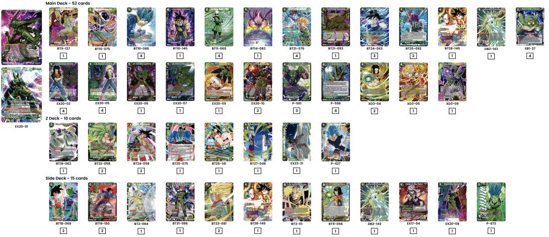 Decklist de WERDNA