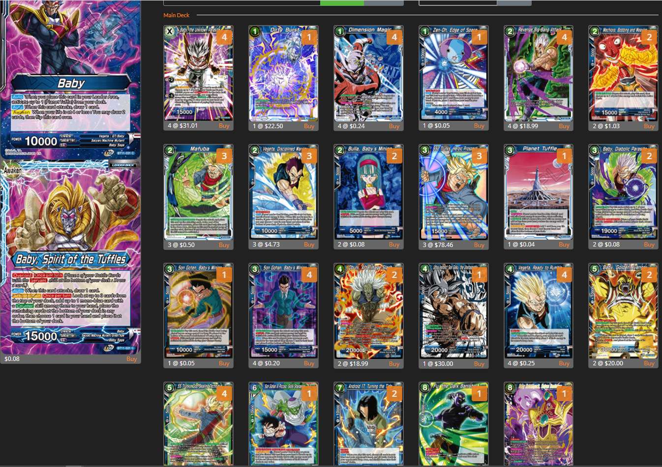 Decklist de Jerry Bishop