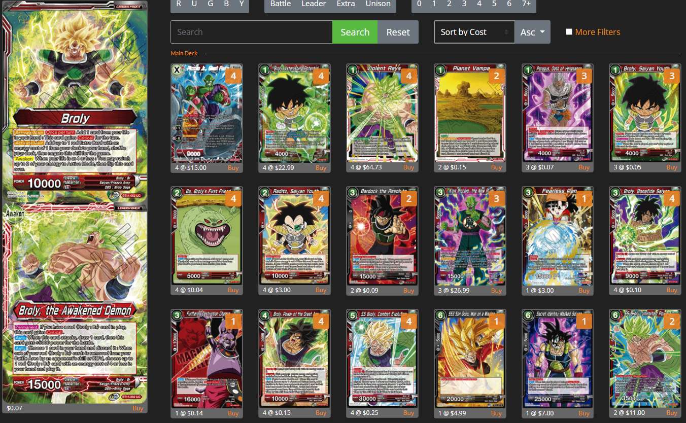 Decklist de Kevin Rivera