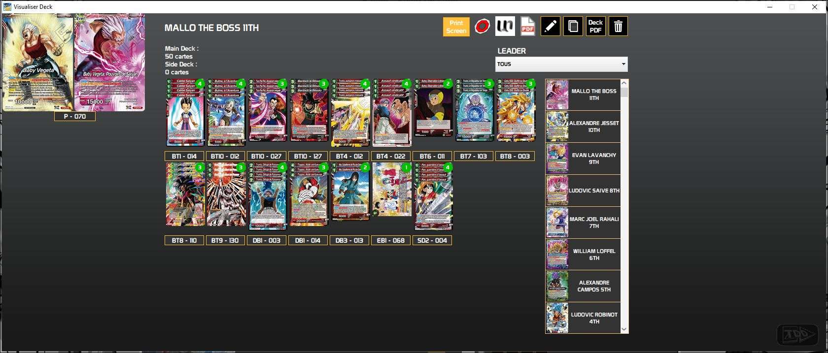 Decklist image · Mallo Jdo