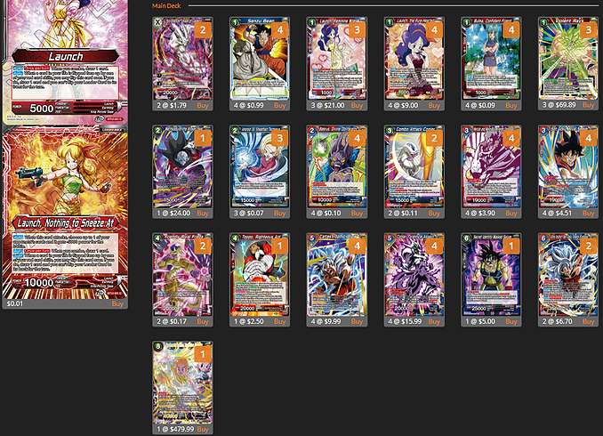 Decklist image · Frisco Fahs