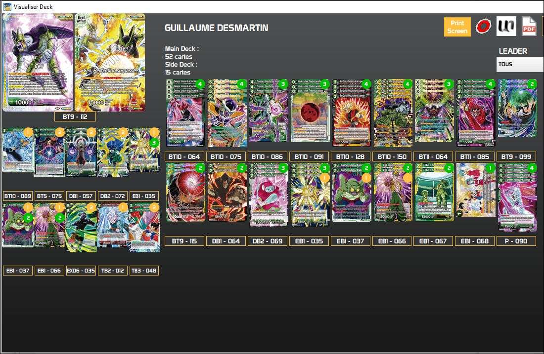 Decklist image · Guillaume Desmartin