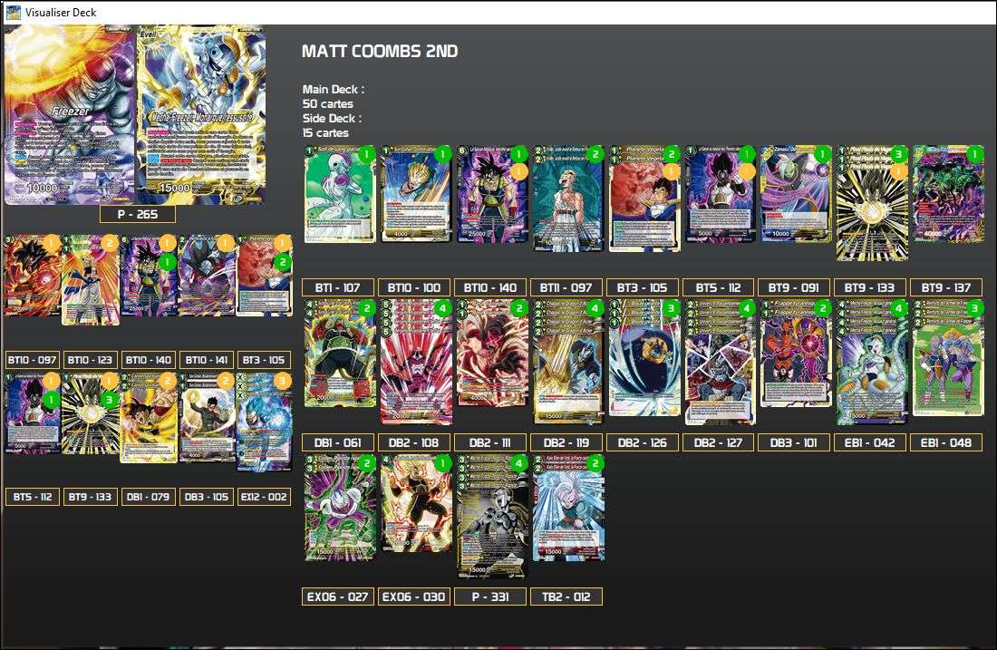 Decklist image · Matt Coombs