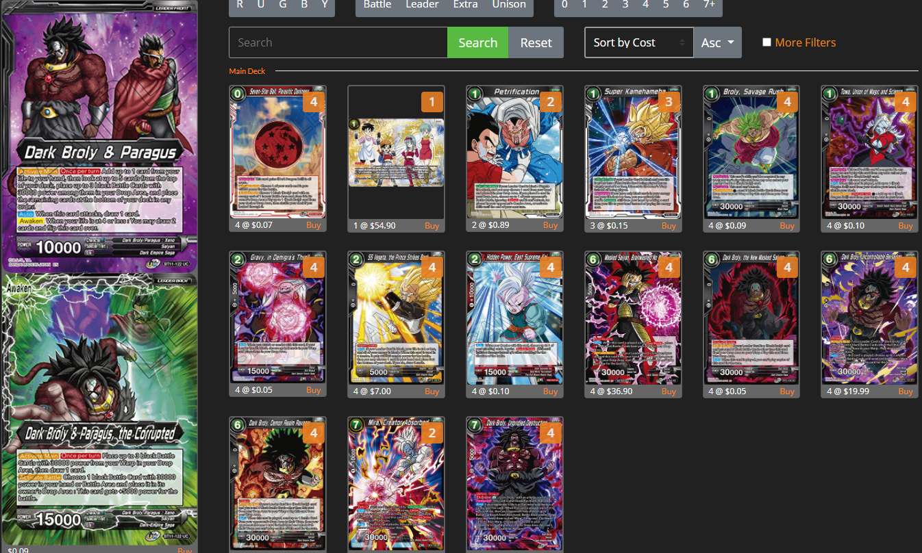Decklist de Carlos Vazquez