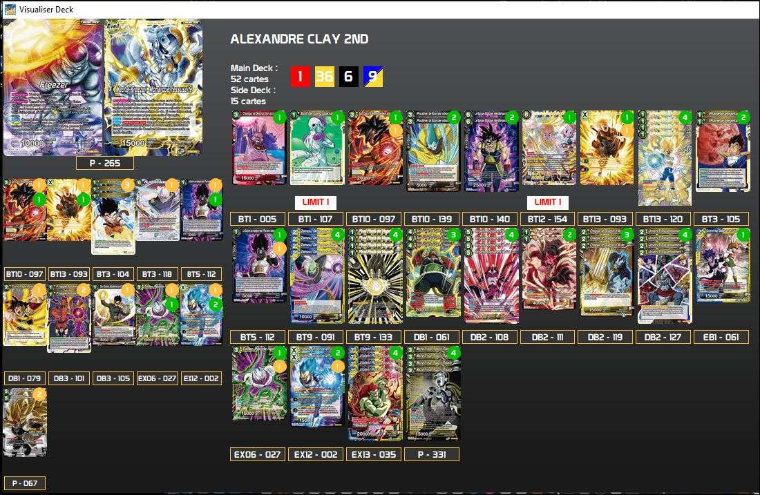 Decklist image · Alexandre Clay