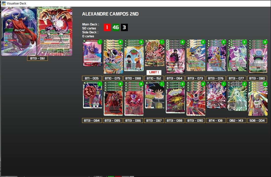 Decklist image · Alexandre Campos