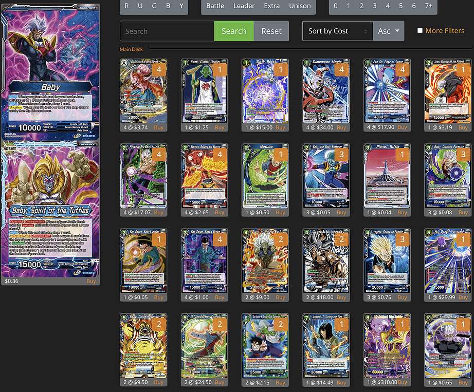 Decklist de Justin Deggendorf