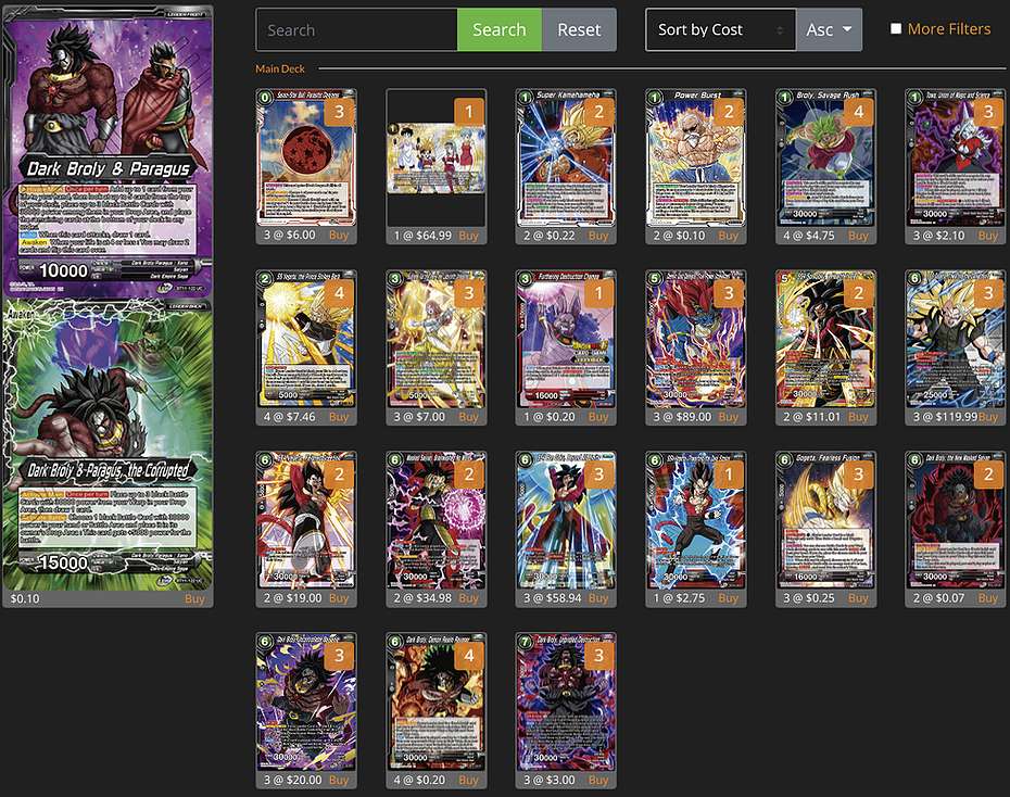 Decklist de Dae Han Hardesty
