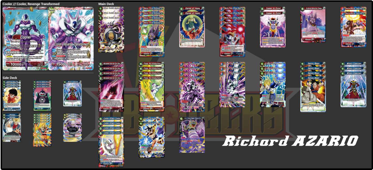 Decklist de Richard Azario