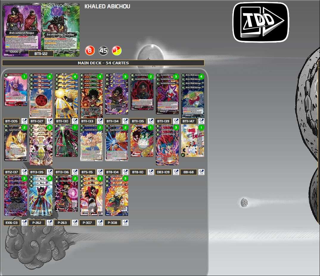 Decklist de Khaled Abichou