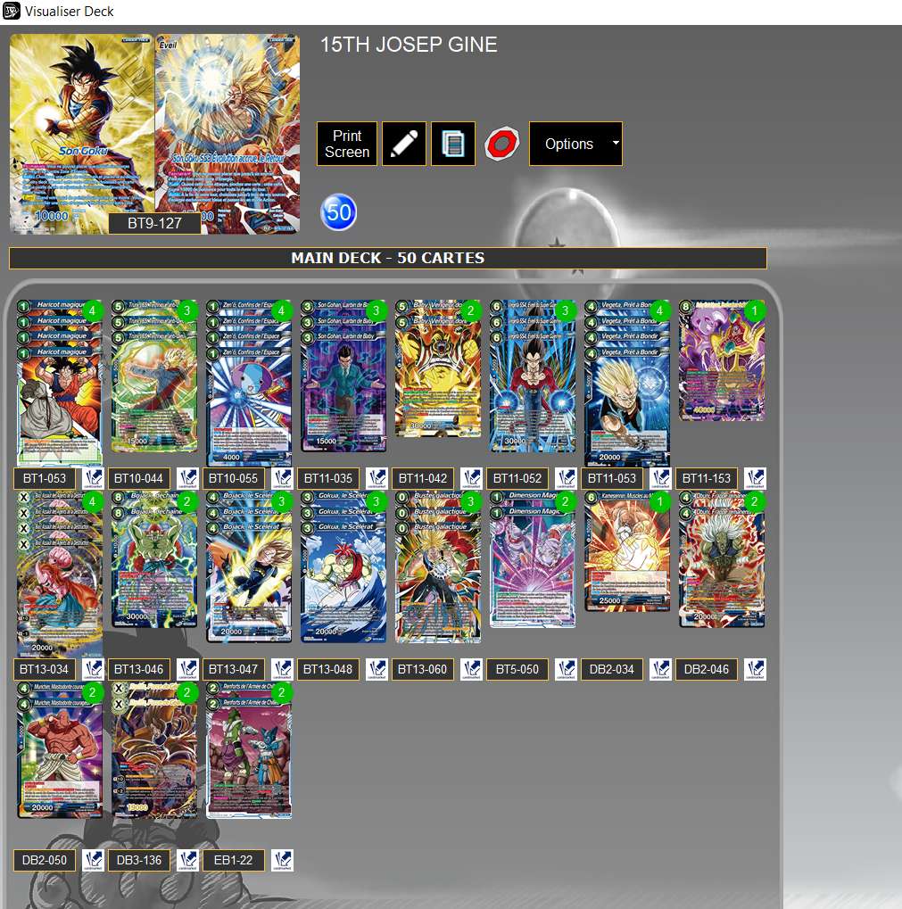 Decklist image · Josep Gine