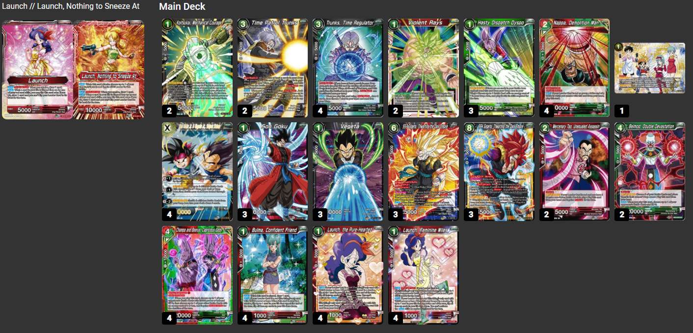 Decklist image · Kevin Zuniga