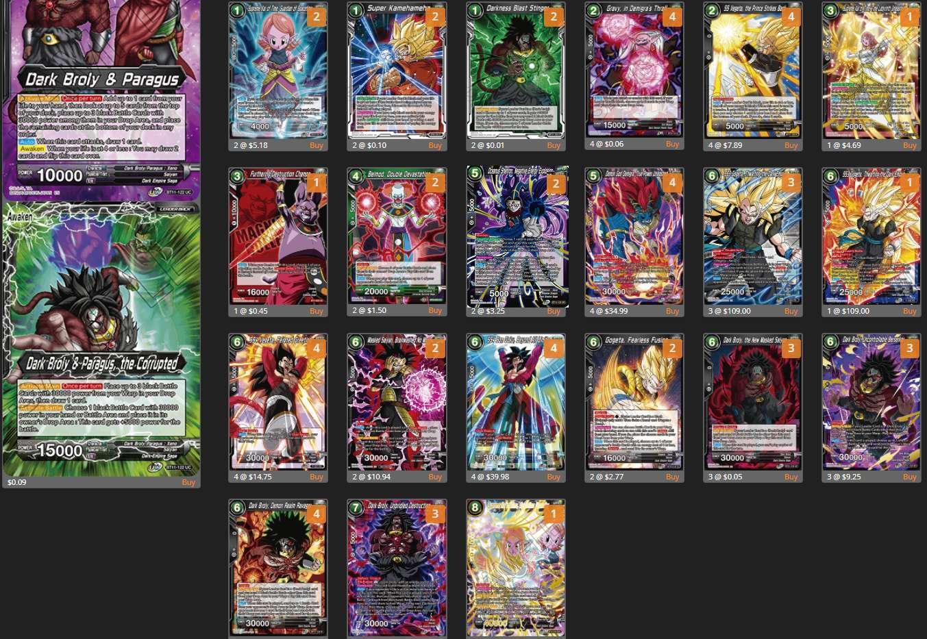 Decklist de Dae Han Hardesty