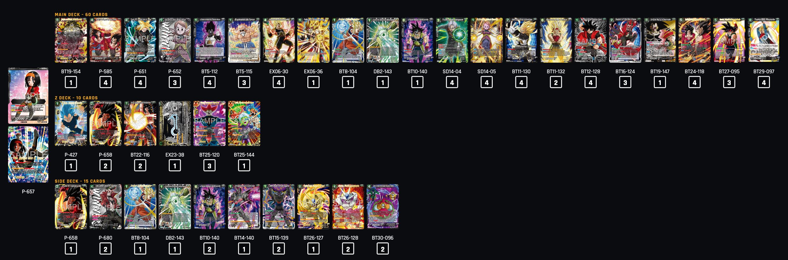 Decklist de decklist