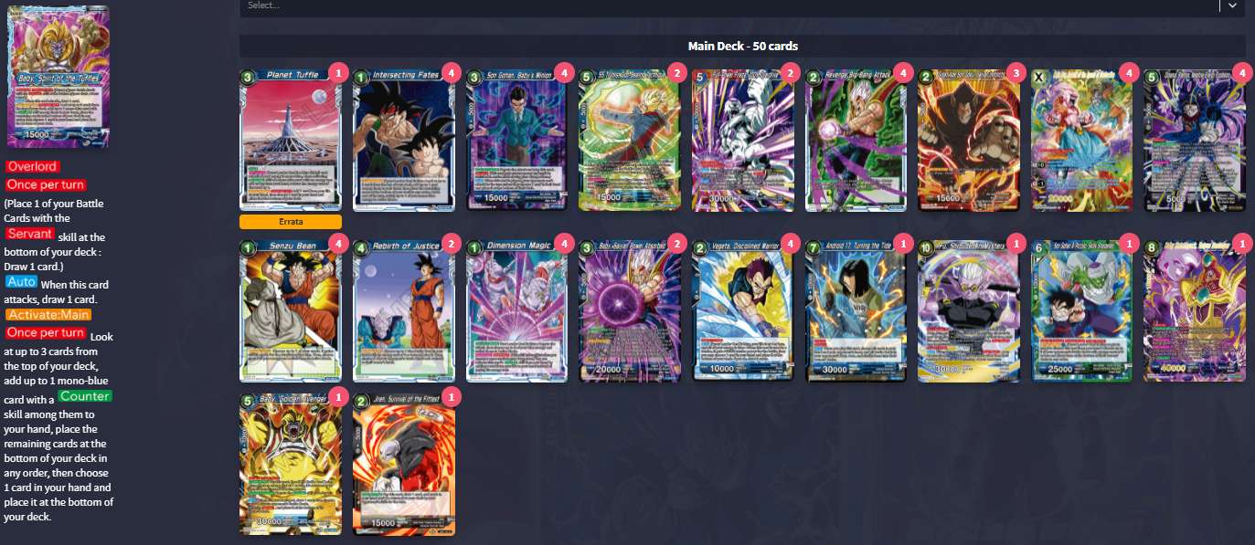 Decklist de Steven Martin II