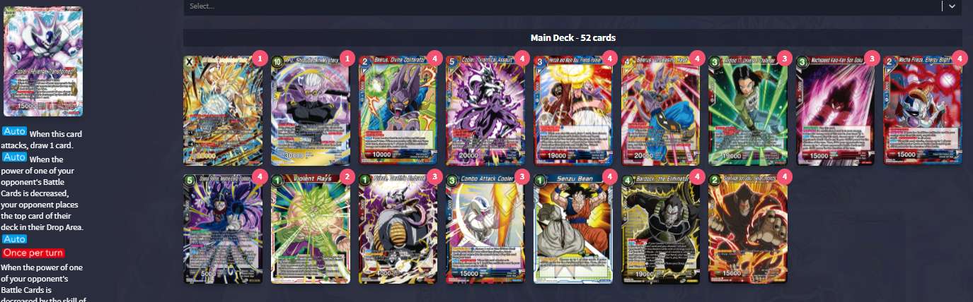 Decklist de Eric Sellito