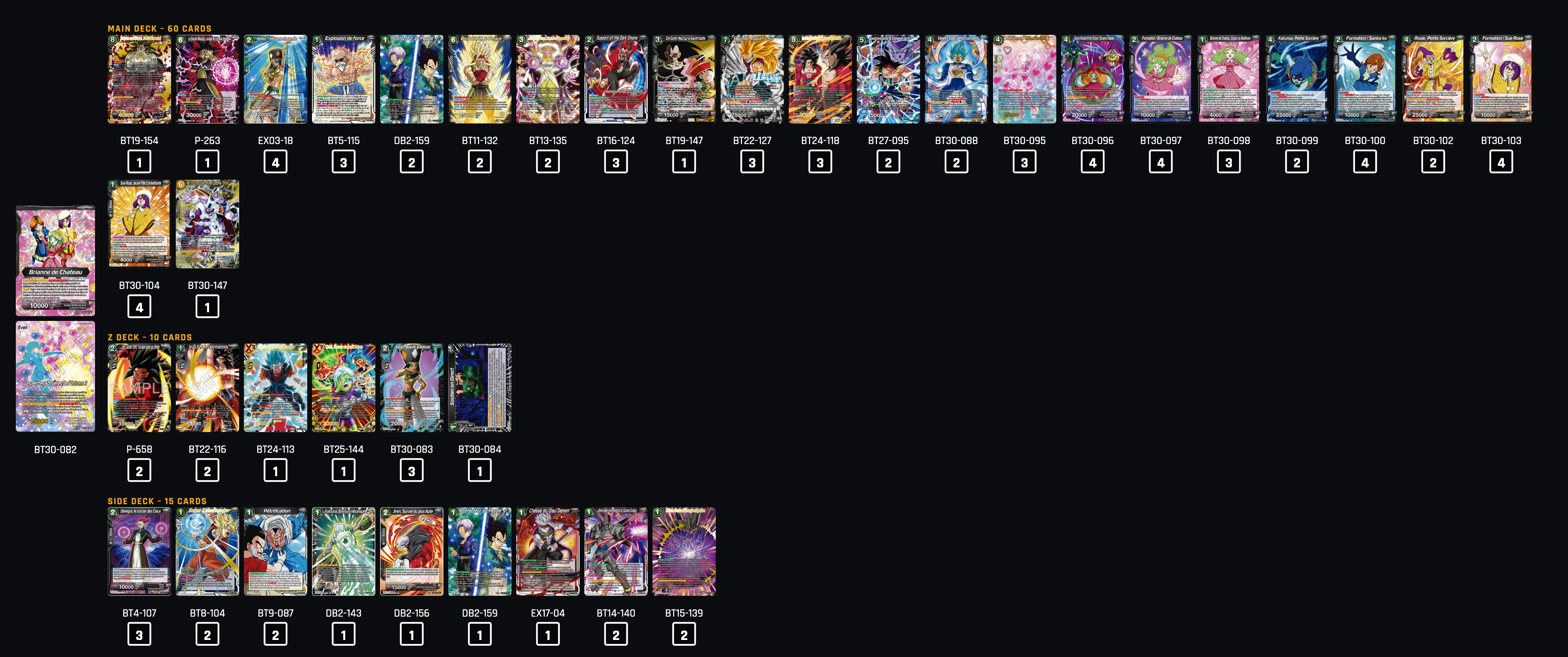Decklist de G3 Lelouch