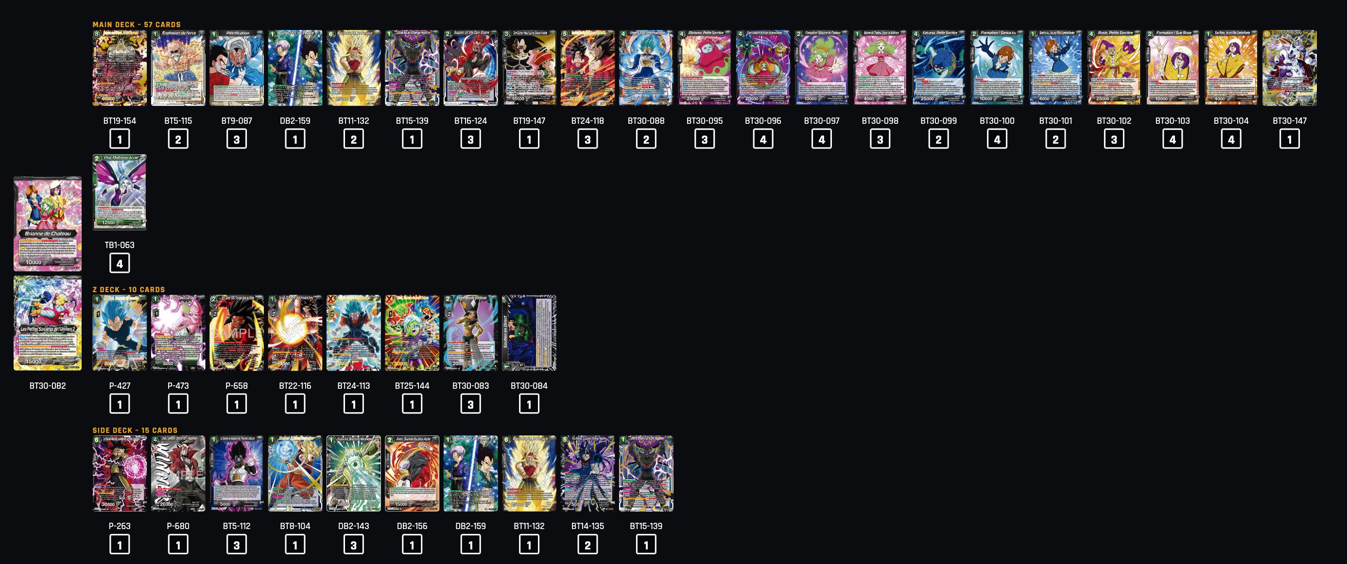 Decklist de Alex Foufelle
