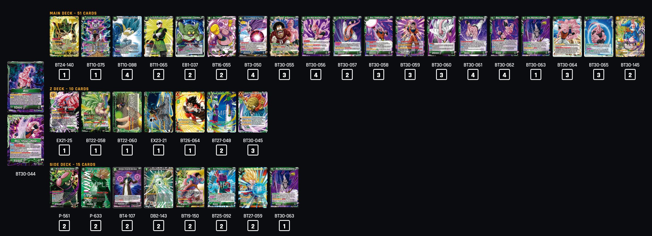 Decklist de Jayson Scott