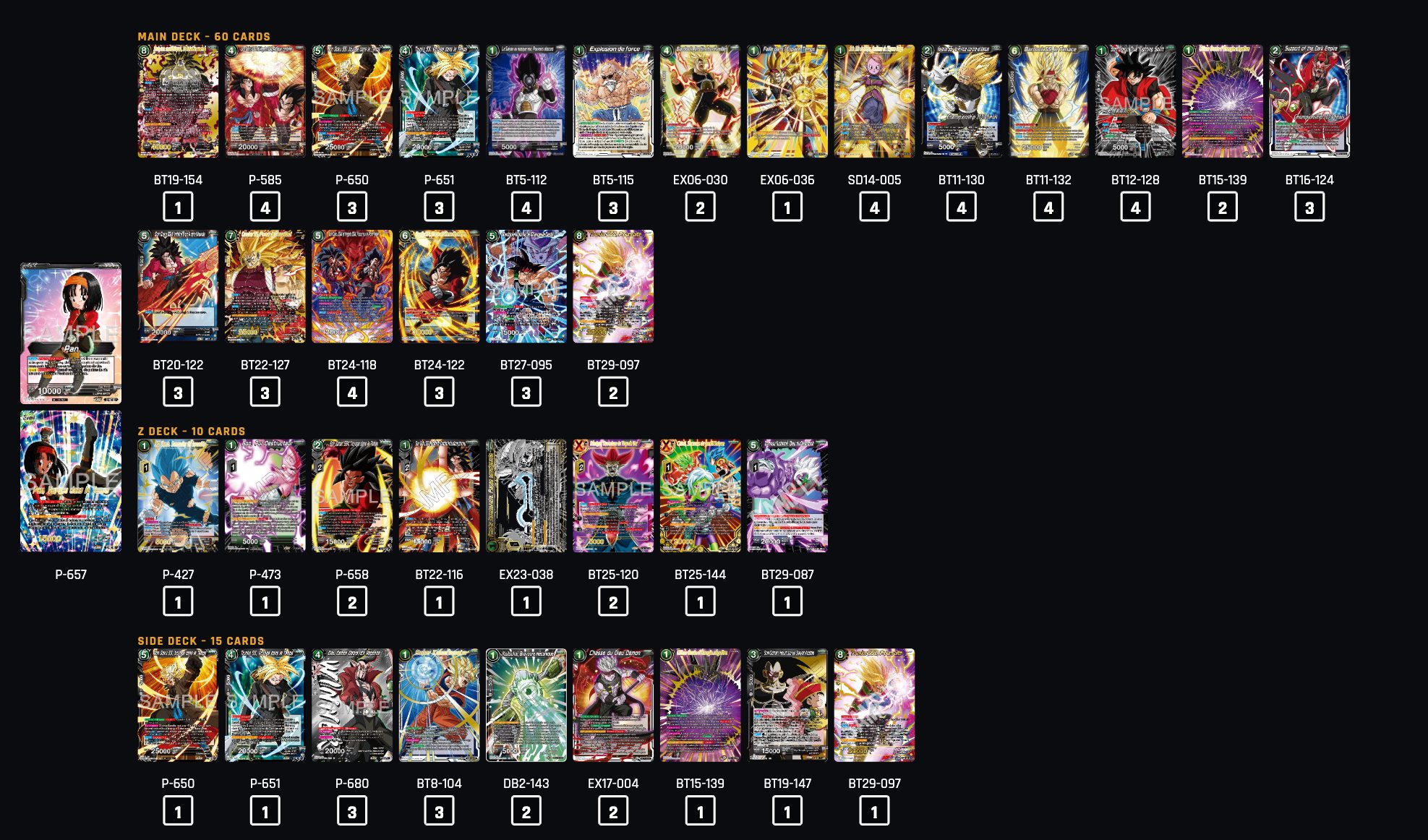 Decklist de Thomas Mergem
