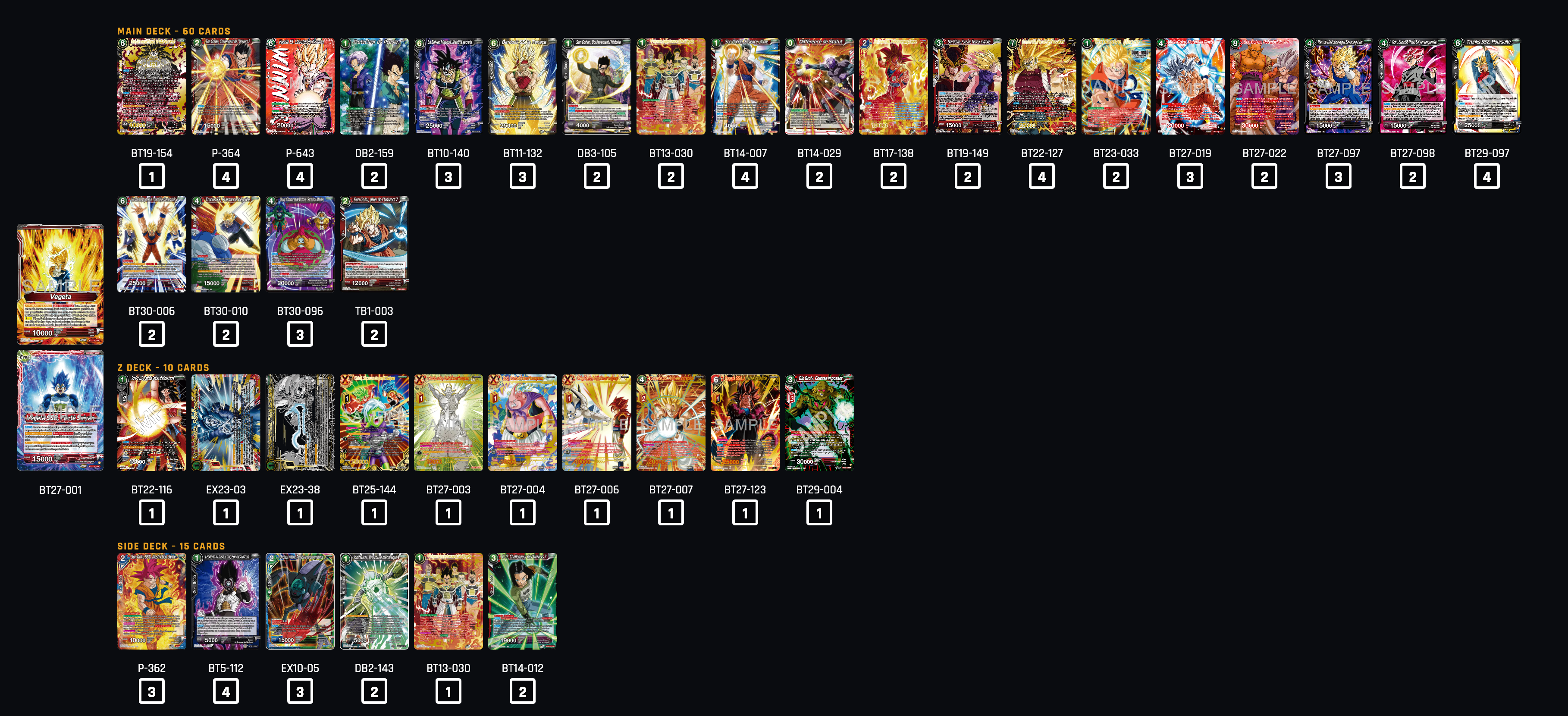 Decklist de Oscar Olmedo