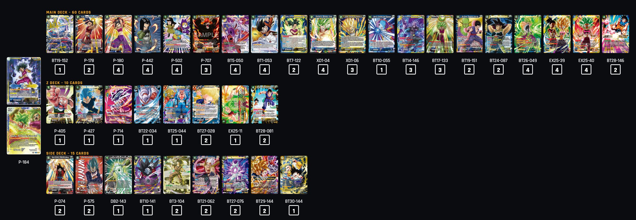 Decklist de Daniel Cisnero