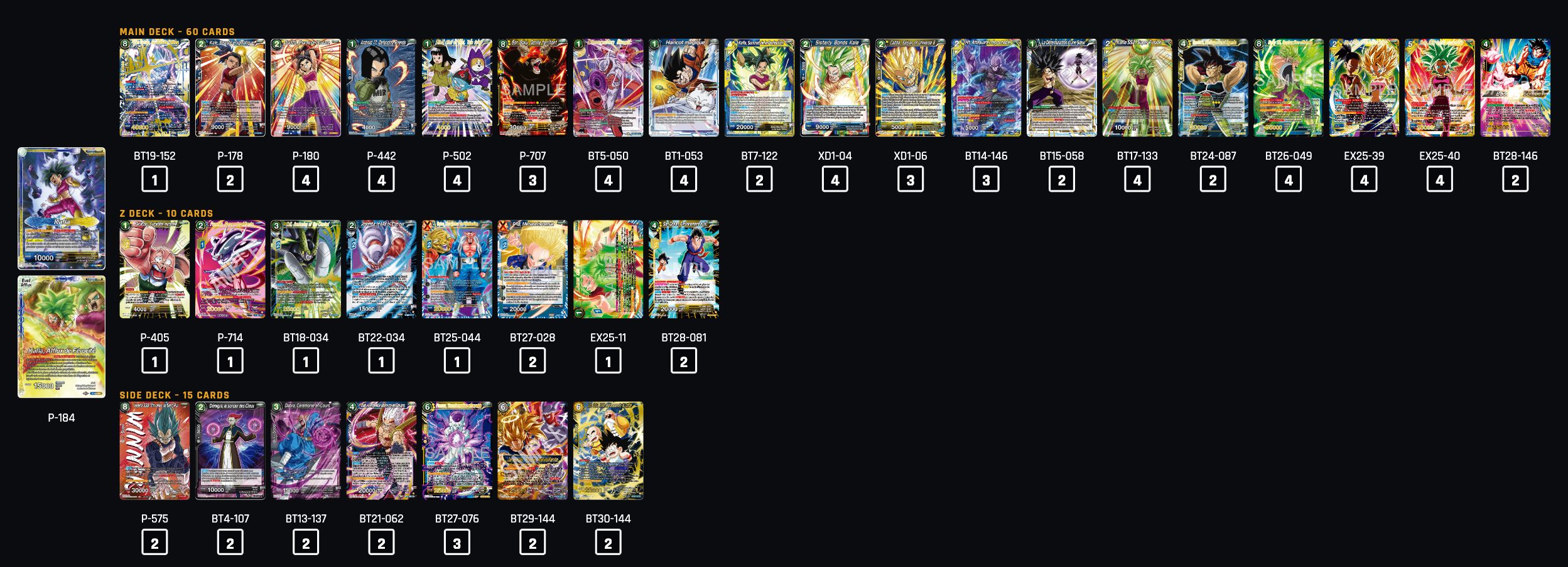 Decklist de Puhtrillo