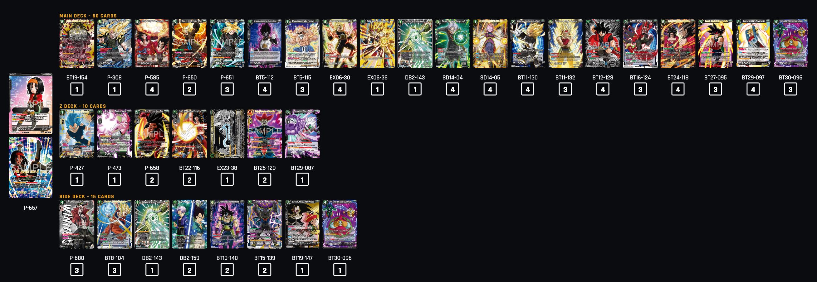 Decklist image · Stevens Tissier